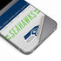 NFL Seattle Seahawks White Striped Galaxy Z Flip6 Skin