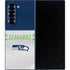 NFL Seattle Seahawks White Striped Galaxy Z Fold6 Skin