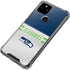 NFL Seattle Seahawks White Striped Google Pixel 5 Clear Case