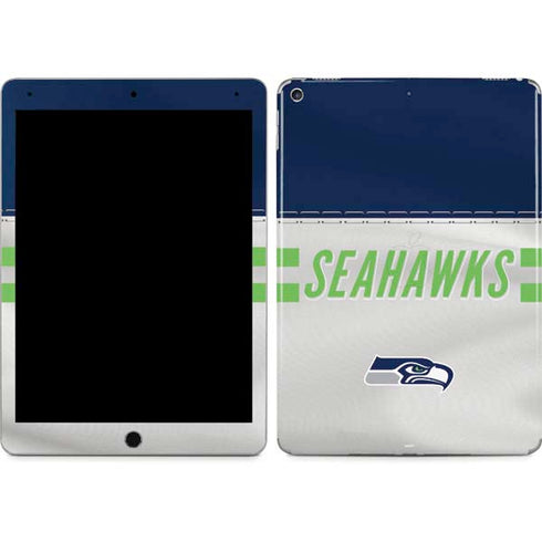 NFL Seattle Seahawks White Striped iPad Skins