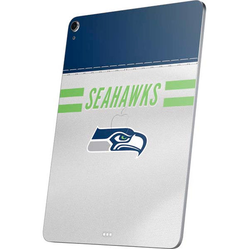 NFL Seattle Seahawks White Striped Apple iPad Air Skin