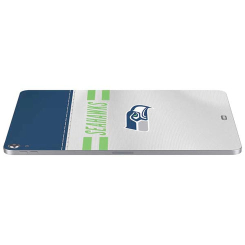 NFL Seattle Seahawks White Striped Apple iPad Air Skin