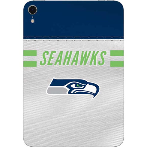 NFL Seattle Seahawks White Striped Apple iPad Mini Skin