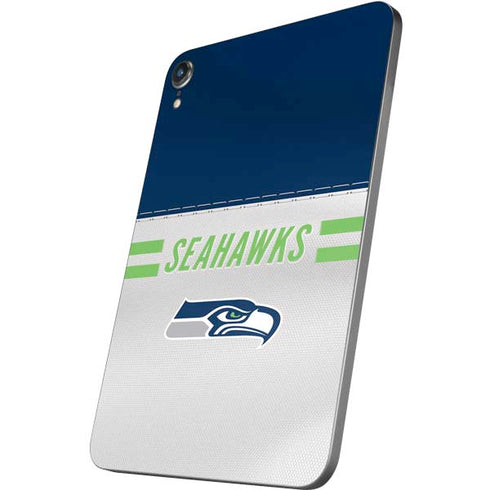 NFL Seattle Seahawks White Striped Apple iPad Mini Skin