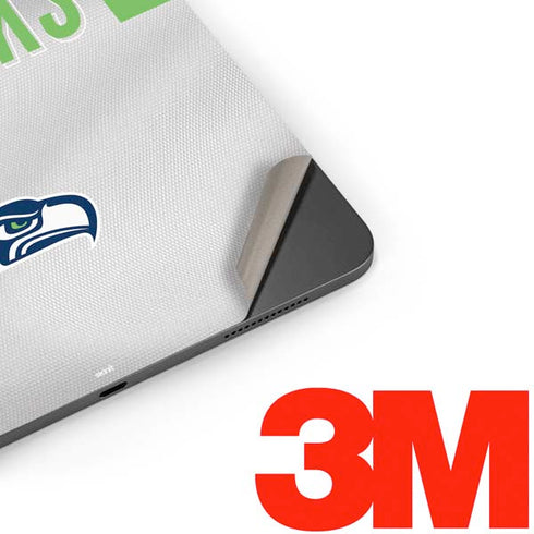 NFL Seattle Seahawks White Striped Apple iPad Pro Skin