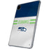 NFL Seattle Seahawks White Striped iPad Pro 11in (2024) Clear Case