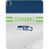 NFL Seattle Seahawks White Striped iPad Pro 13in M4 (2024) Skin