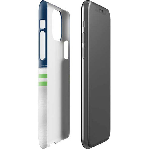 NFL Seattle Seahawks White Striped iPhone 11 Pro Lite Case