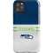 NFL Seattle Seahawks White Striped iPhone 11 Pro Max Impact Case