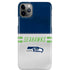 NFL Seattle Seahawks White Striped iPhone 11 Pro Max Lite Case
