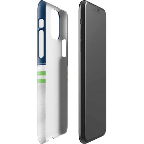NFL Seattle Seahawks White Striped iPhone 11 Pro Max Lite Case