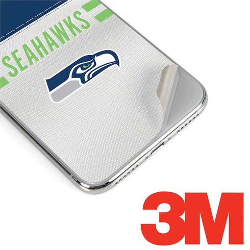 NFL Seattle Seahawks White Striped iPhone 11 Pro Skin
