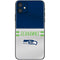 NFL Seattle Seahawks White Striped iPhone 11 Skin