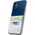NFL Seattle Seahawks White Striped iPhone 11 Skin