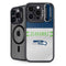 NFL Seattle Seahawks White Striped iPhone 13 Pro Kickstand Case