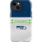 NFL Seattle Seahawks White Striped iPhone 15 Impact Case