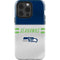 NFL Seattle Seahawks White Striped iPhone 15 Pro Impact Case