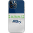 NFL Seattle Seahawks White Striped iPhone 15 Pro Max Skin