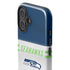 NFL Seattle Seahawks White Striped iPhone 16 Plus Impact Case