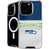 NFL Seattle Seahawks White Striped iPhone 16 Pro MagSafe Case