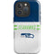 NFL Seattle Seahawks White Striped iPhone 16 Pro Magsafe Impact Case