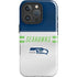 NFL Seattle Seahawks White Striped iPhone 16 Pro Max Impact Case
