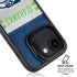 NFL Seattle Seahawks White Striped iPhone 16e Kickstand Case