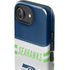 NFL Seattle Seahawks White Striped iPhone 16e Impact Case
