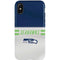 NFL Seattle Seahawks White Striped iPhone X Pro Case