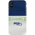 NFL Seattle Seahawks White Striped iPhone X Pro Case