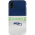 NFL Seattle Seahawks White Striped iPhone XR Pro Case