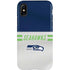 NFL Seattle Seahawks White Striped iPhone XS Pro Case