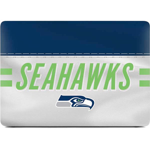 NFL Seattle Seahawks White Striped Apple MacBook Air Skin