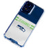 NFL Seattle Seahawks White Striped Moto G 5G (2024) Clear Case