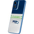 NFL Seattle Seahawks White Striped Moto G Play 4G (2024) Skin