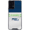 NFL Seattle Seahawks White Striped Moto G Power 5G (2024) Clear Case
