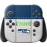 NFL Seattle Seahawks White Striped Nintendo Switch 2 (2025) Joy-Con Controller Skin