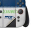 NFL Seattle Seahawks White Striped Nintendo Switch 2 (2025) Joy-Con Controller Skin
