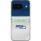 NFL Seattle Seahawks White Striped Google Pixel 9 Skin