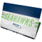NFL Seattle Seahawks White Striped Dell Precision Skin