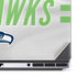 NFL Seattle Seahawks White Striped Dell Precision Skin