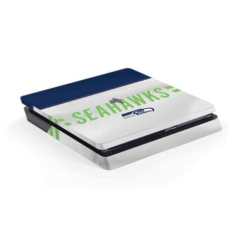 NFL Seattle Seahawks White Striped PlayStation PS4 Skins