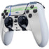 NFL Seattle Seahawks White Striped PS5 DualSense Edge Pro Controller Skin