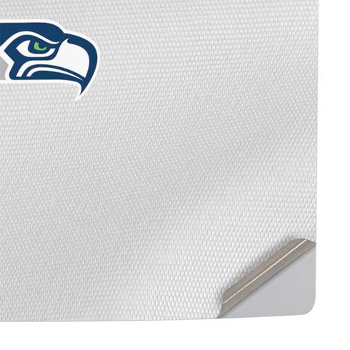 NFL Seattle Seahawks White Striped PS5 Pro Console Skin