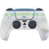 NFL Seattle Seahawks White Striped PS5 Pro Disk Bundle Skin
