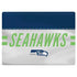 NFL Seattle Seahawks White Striped Surface Laptop 3 13.5in Skin