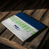 NFL Seattle Seahawks White Striped Surface Laptop 3 13.5in Skin