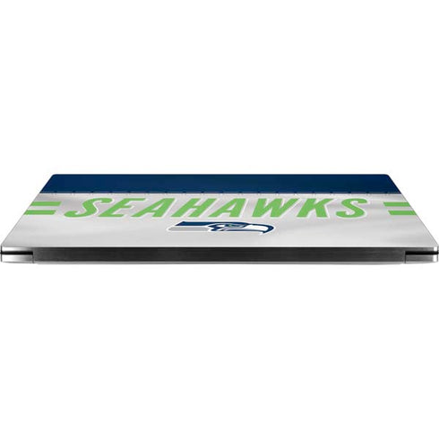 NFL Seattle Seahawks White Striped Dell XPS Skin
