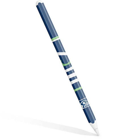 NFL Seattle Seahawks Zone Block Apple Pencil (2nd Gen 2019) Skin