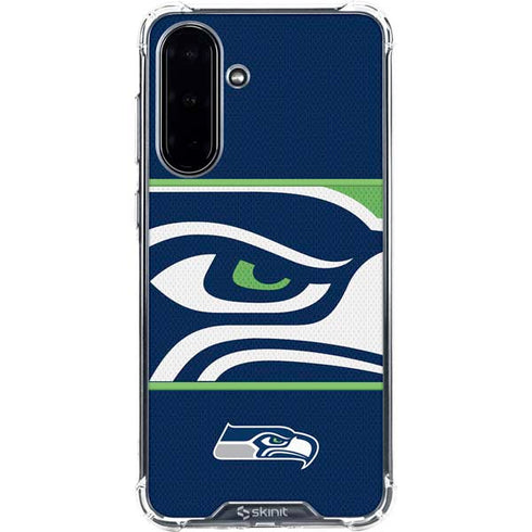 NFL Seattle Seahawks Zone Block Galaxy A36 5G Clear Case